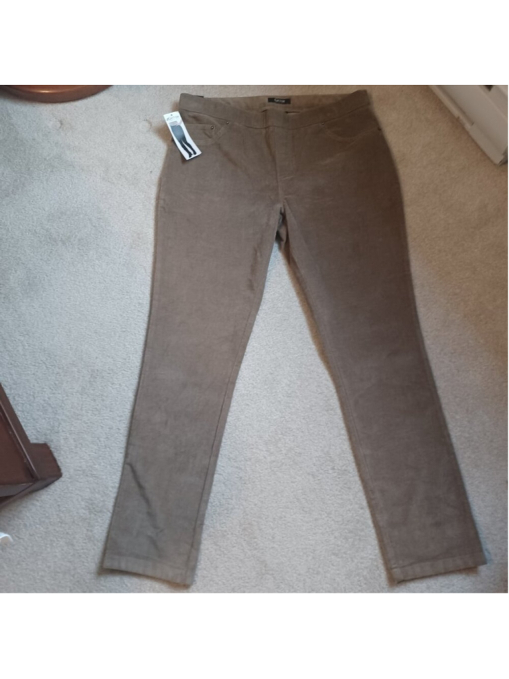 Kenneth Cole Reaction Fine wale corduroy pants NWT 14 - Picture 4 of 4